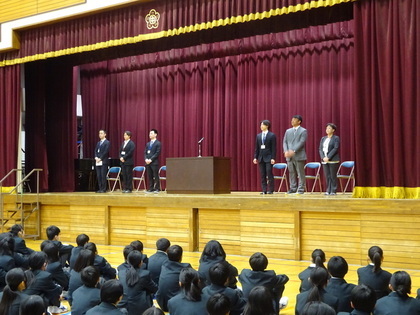 始業式の様子2