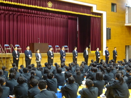 始業式の様子3