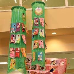 子どもが作ったこいのぼり