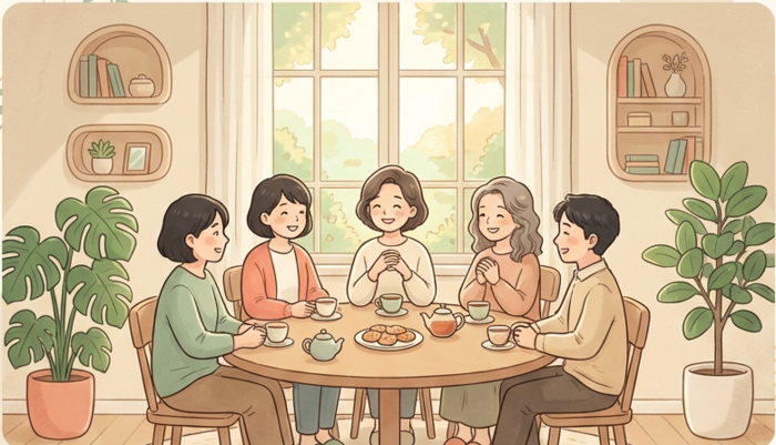 ほっとはあとの会イラスト