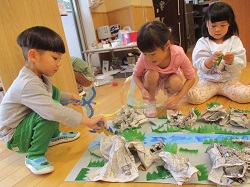 恐竜の遊び