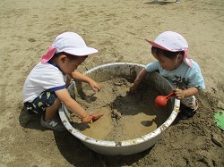 泥遊び