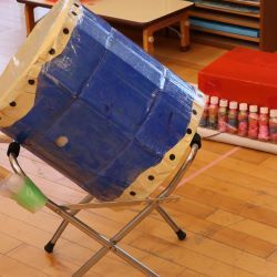 お祭り 太鼓とお神輿
