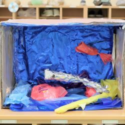 水族館の作り物