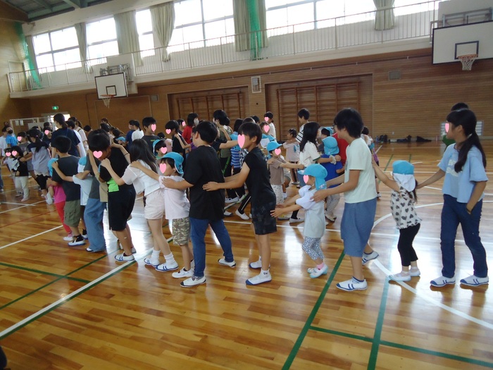 5年生せせらぎこども園との交流