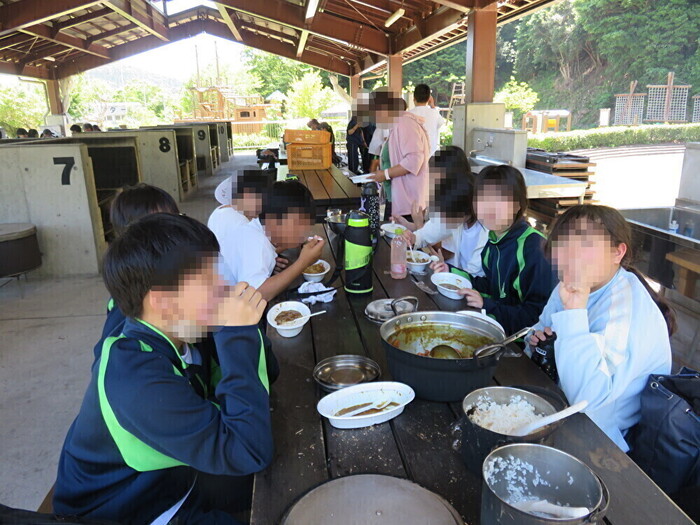 野外炊飯