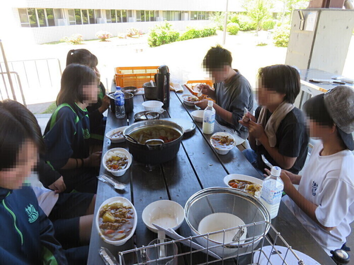 野外炊飯