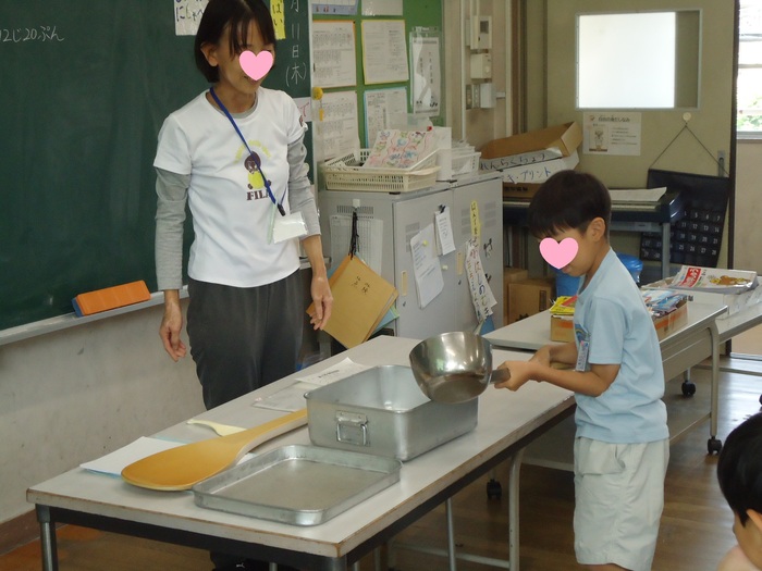 【2年食育】調理員さんの仕事を知ろう！