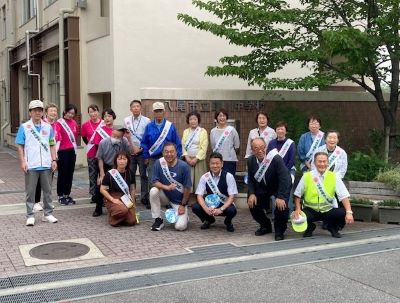 大松市長 第76回「社会を明るくする運動」啓発活動 令和8年7月1日での様子