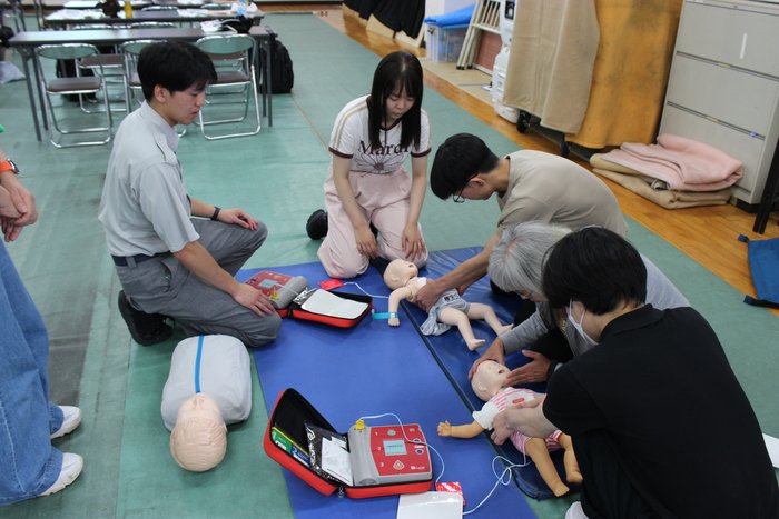 写真：普通救命講習の様子5
