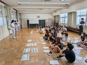 駅前配布マナー講習会