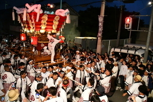 玉祖神社の夏季祭礼（高安まつり）8