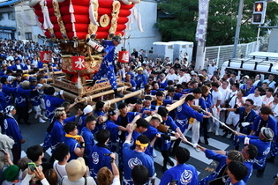 玉祖神社の夏季祭礼（高安まつり）2