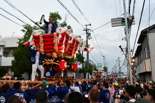 玉祖神社の夏季祭礼（高安まつり）7