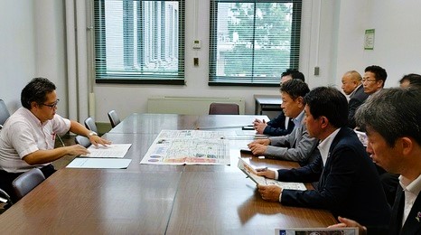 説明状況
