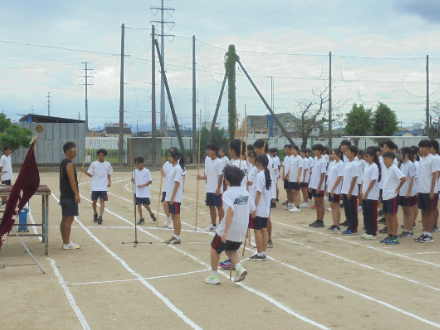 体育大会・全体練習05