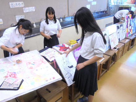 美術部・文化祭準備11