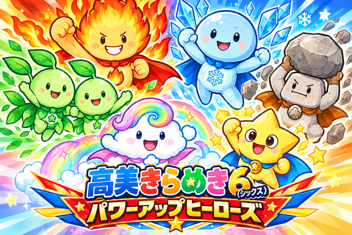 高美きらめき6パワーアップヒーローズ