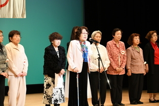 ⻆田会長の挨拶の様子