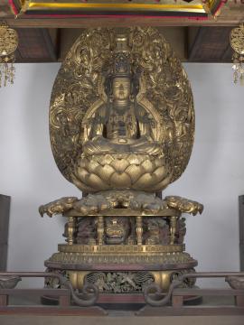 木造　弥勒菩薩坐像