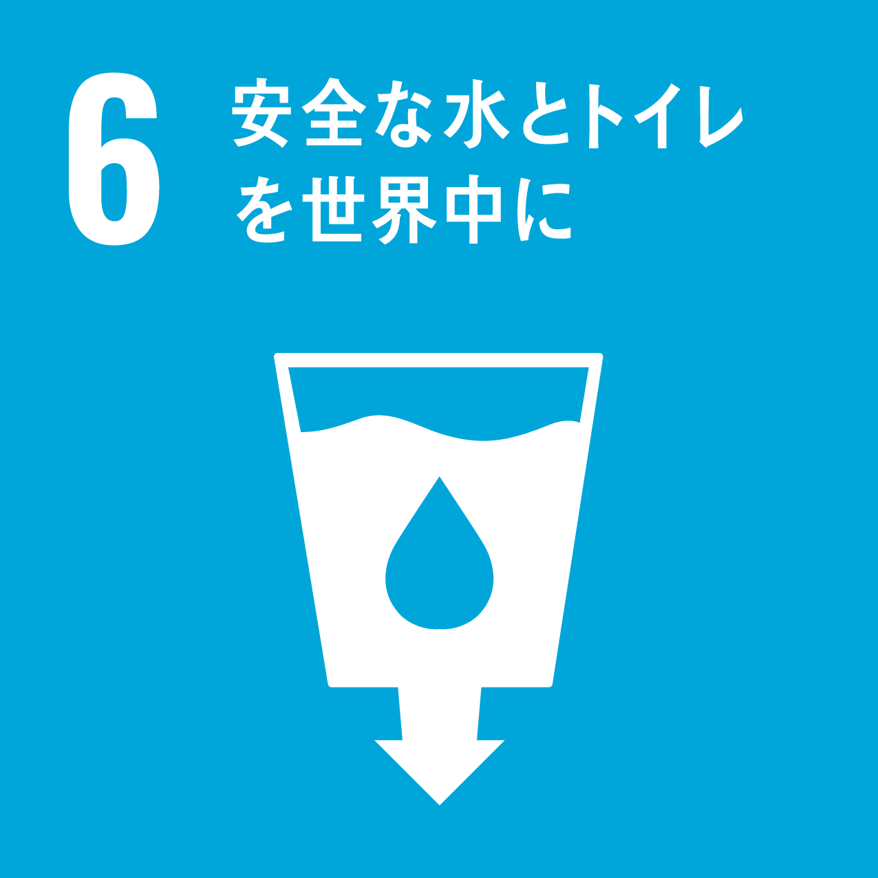 国際目標6.安全な水とトイレを世界中に